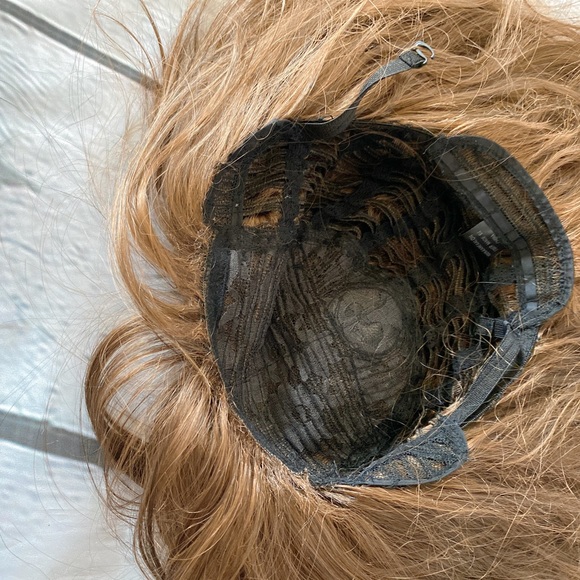 Golden Brown Long Curly Wavy Hair Wig Hair Extensions 26" - Picture 2 of 8